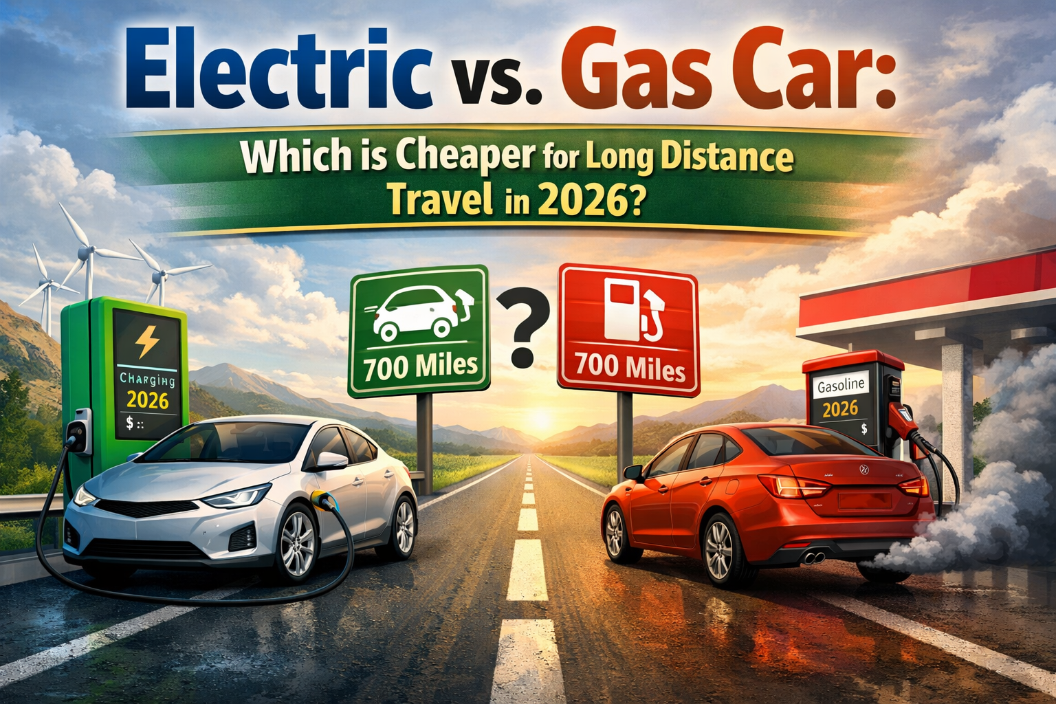 Electric vs Gas Car Road Trip Cost Comparison